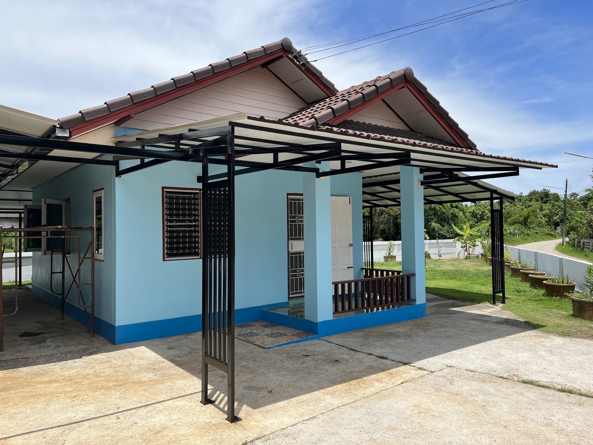 Sky-blue-house